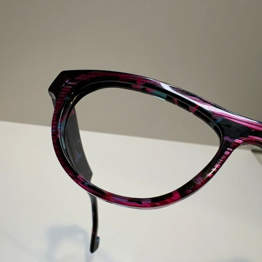 Theo Rubik 3 - THEO EYEGLASSES THEO GLASSES CAT EYE WOMENS GLASSES FRAMES ONLY - Picture 12 of 16